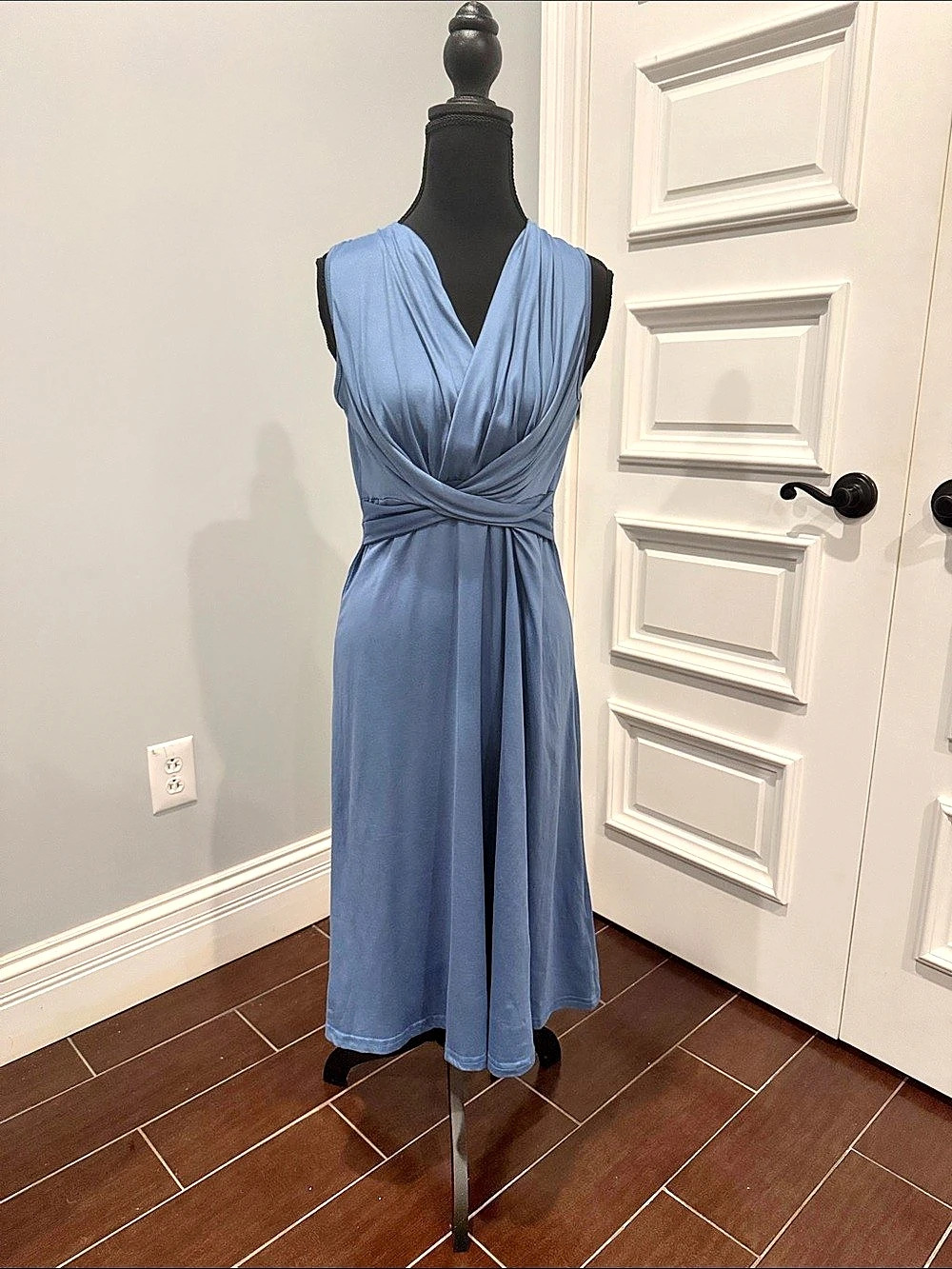 SHEIN Blue Midi Dress Like New